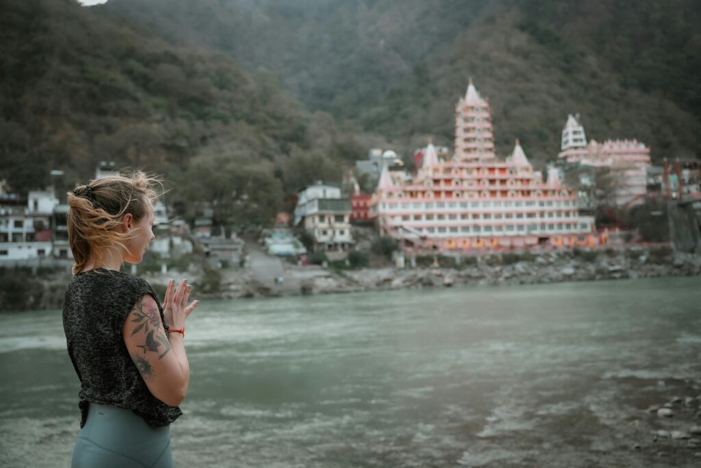 Rishikesh, a city in Uttarakhand, India